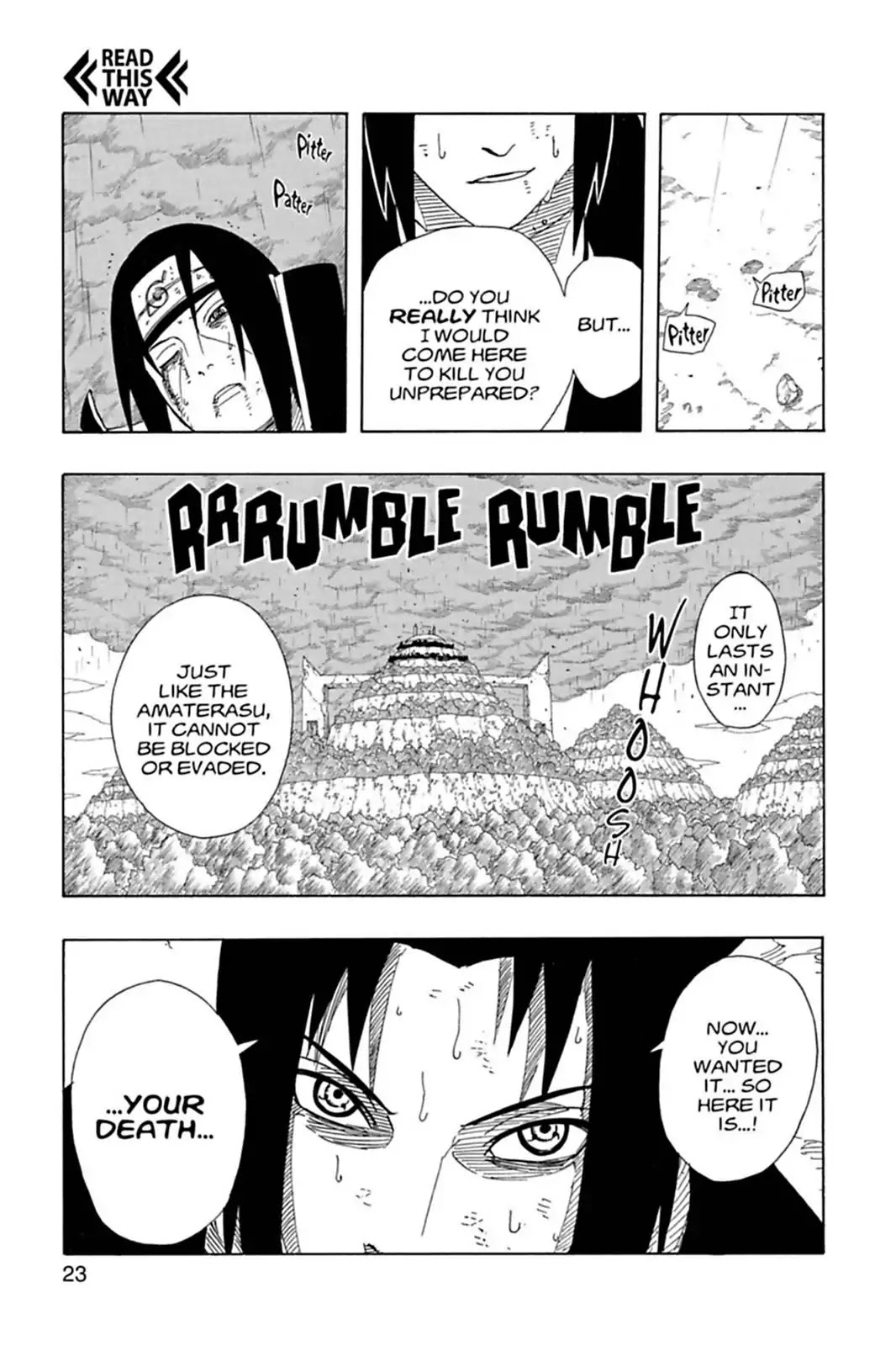 Naruto Chapter 390 page 23 - Chapter 390: The Final Jutsu...!!