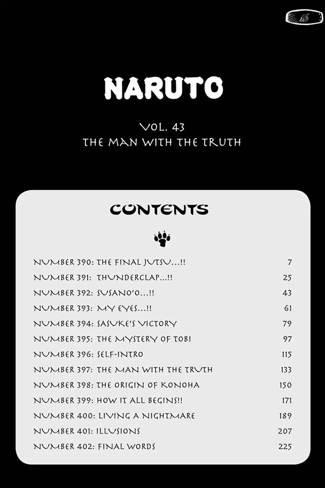 Naruto Chapter 390 page 7 - Chapter 390: The Final Jutsu...!!
