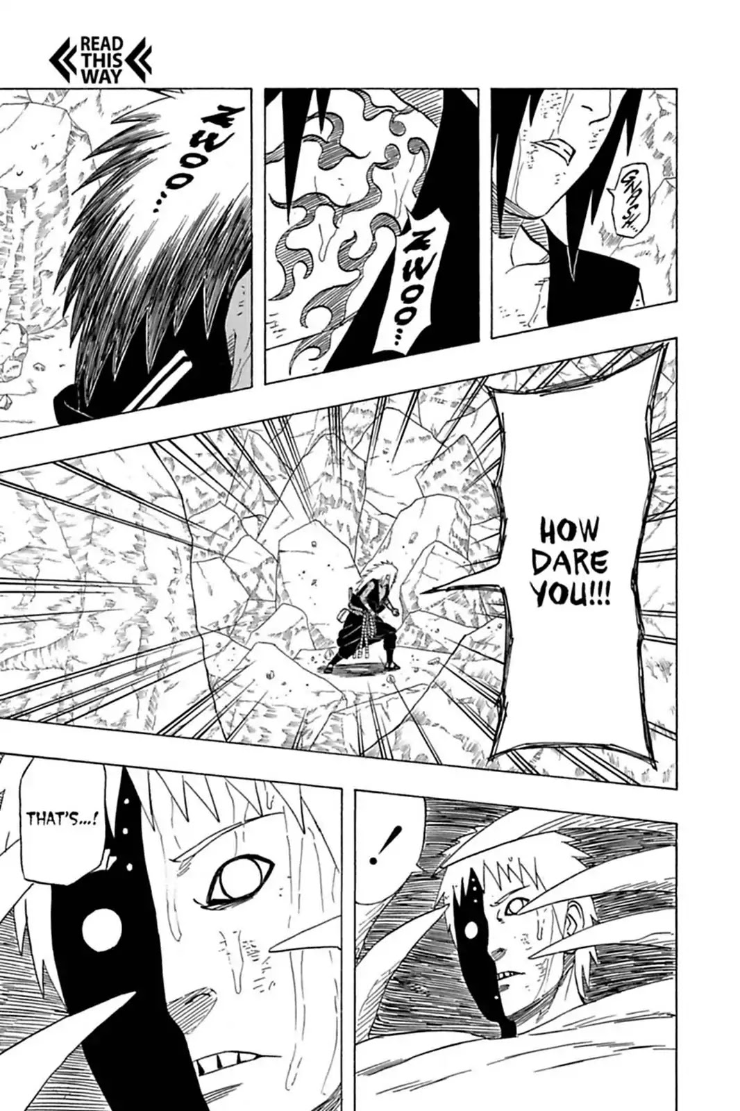 Naruto Chapter 391 page 14 - Chapter 391: Thunderclap...!!