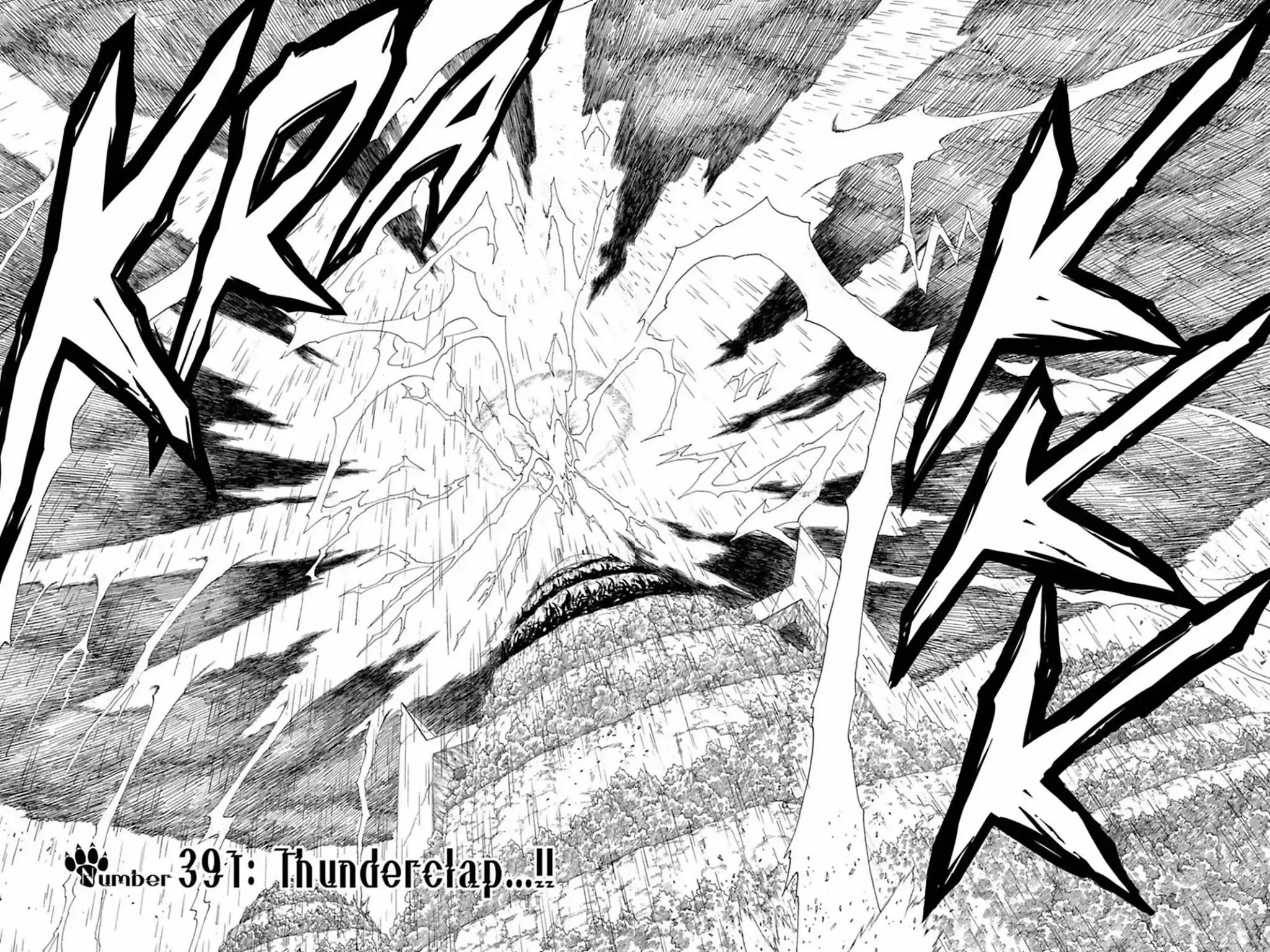 Naruto Chapter 391 page 2 - Chapter 391: Thunderclap...!!