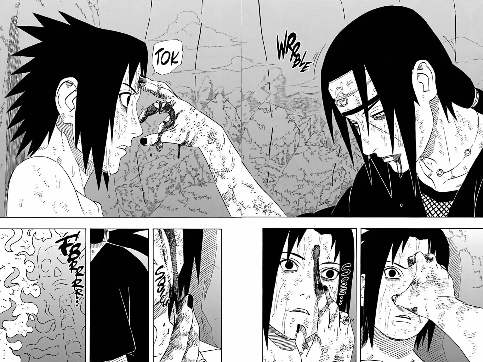 Naruto Chapter 393 page 14 - Chapter 393: My Eyes...!!