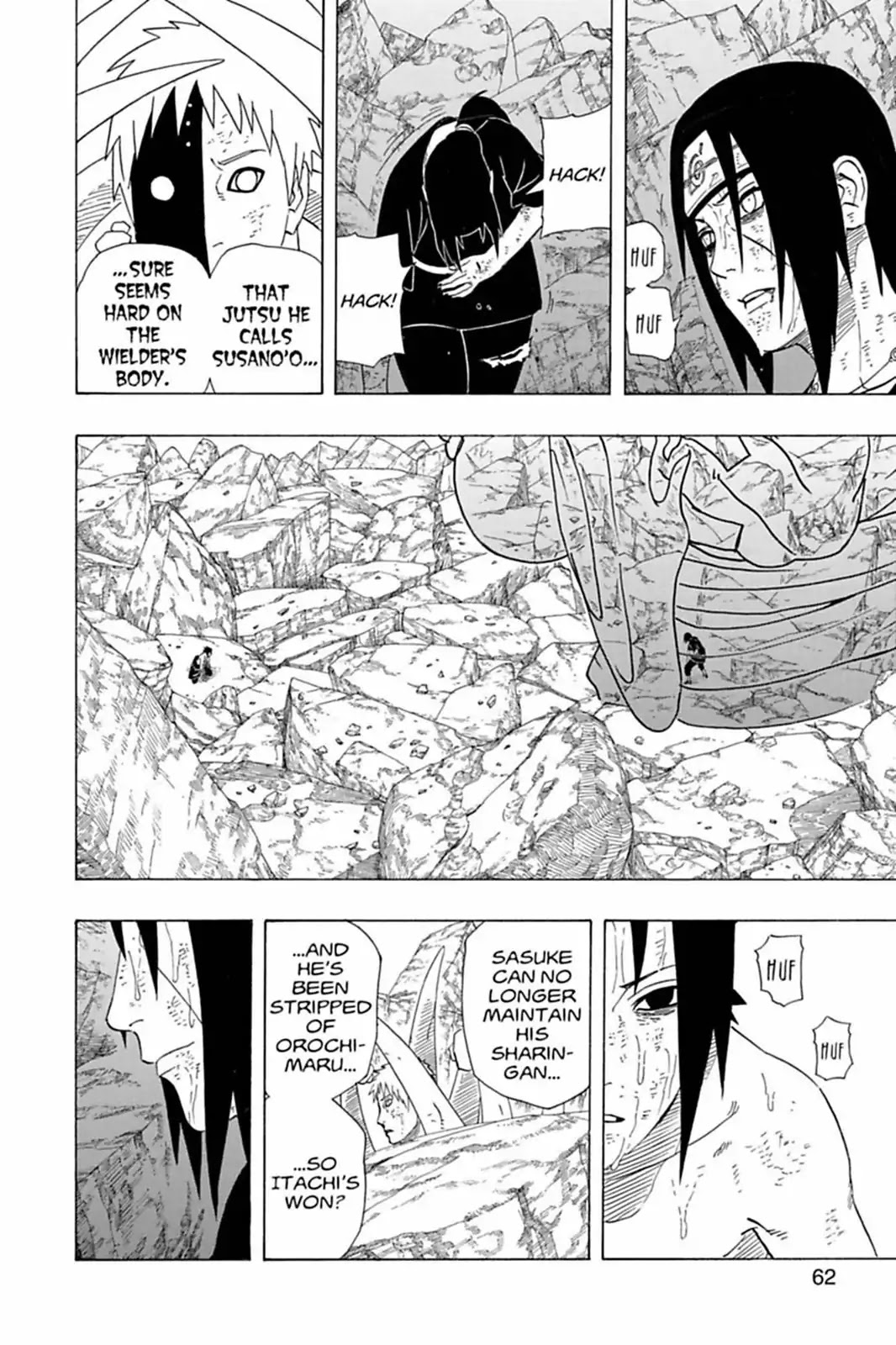 Naruto Chapter 393 page 2 - Chapter 393: My Eyes...!!