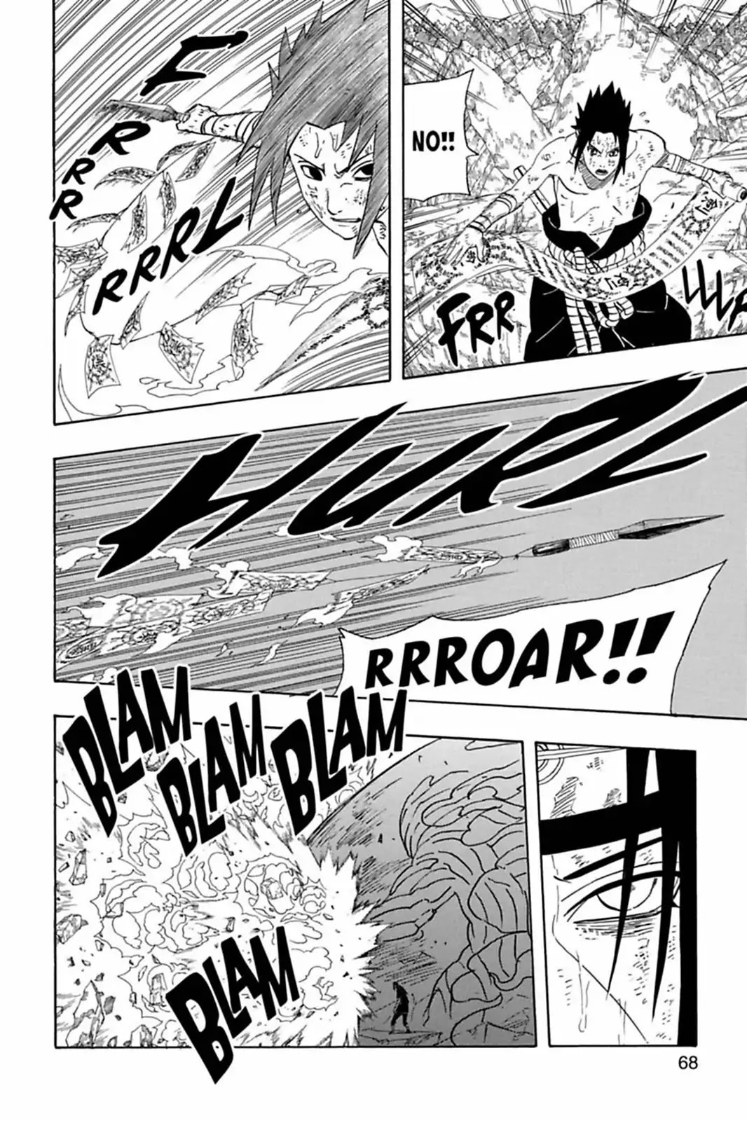 Naruto Chapter 393 page 8 - Chapter 393: My Eyes...!!