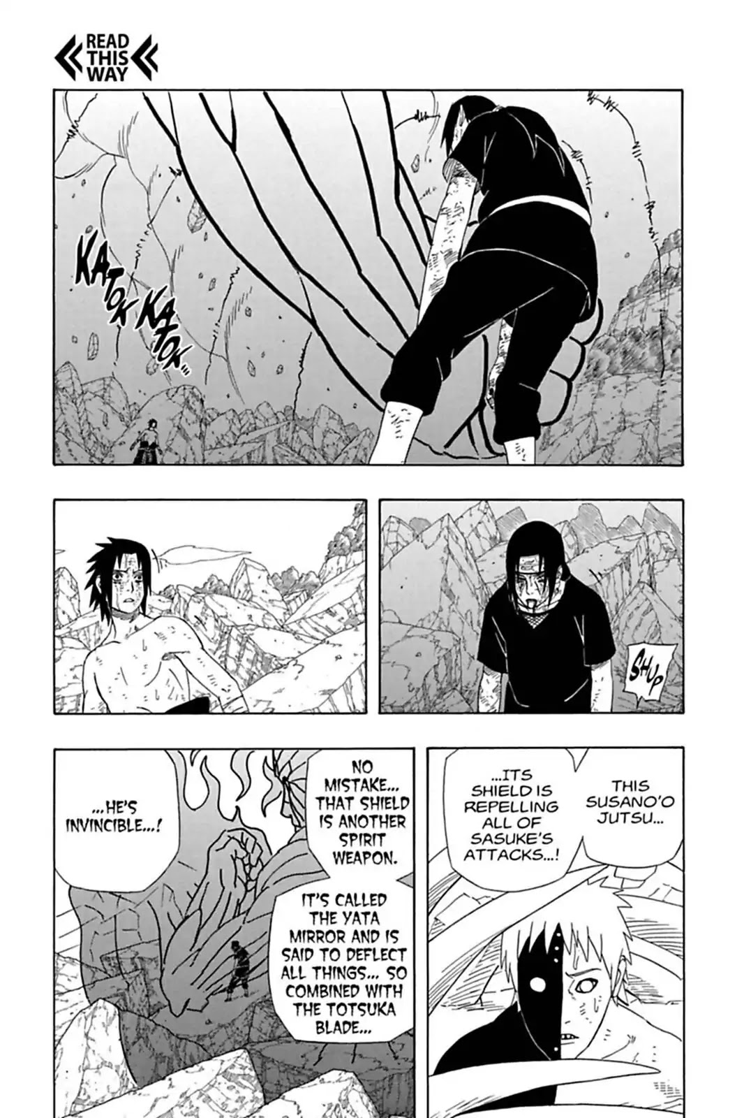 Naruto Chapter 393 page 9 - Chapter 393: My Eyes...!!