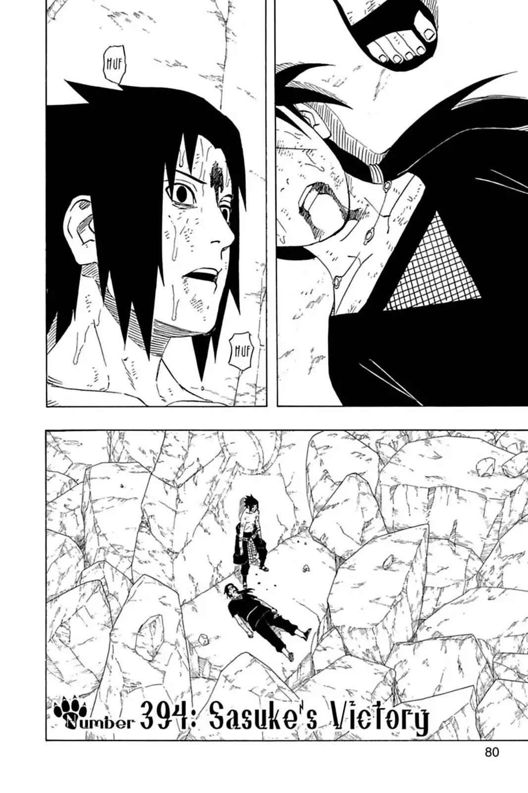 Naruto Chapter 394 page 2 - Chapter 394: Sasuke's Victory