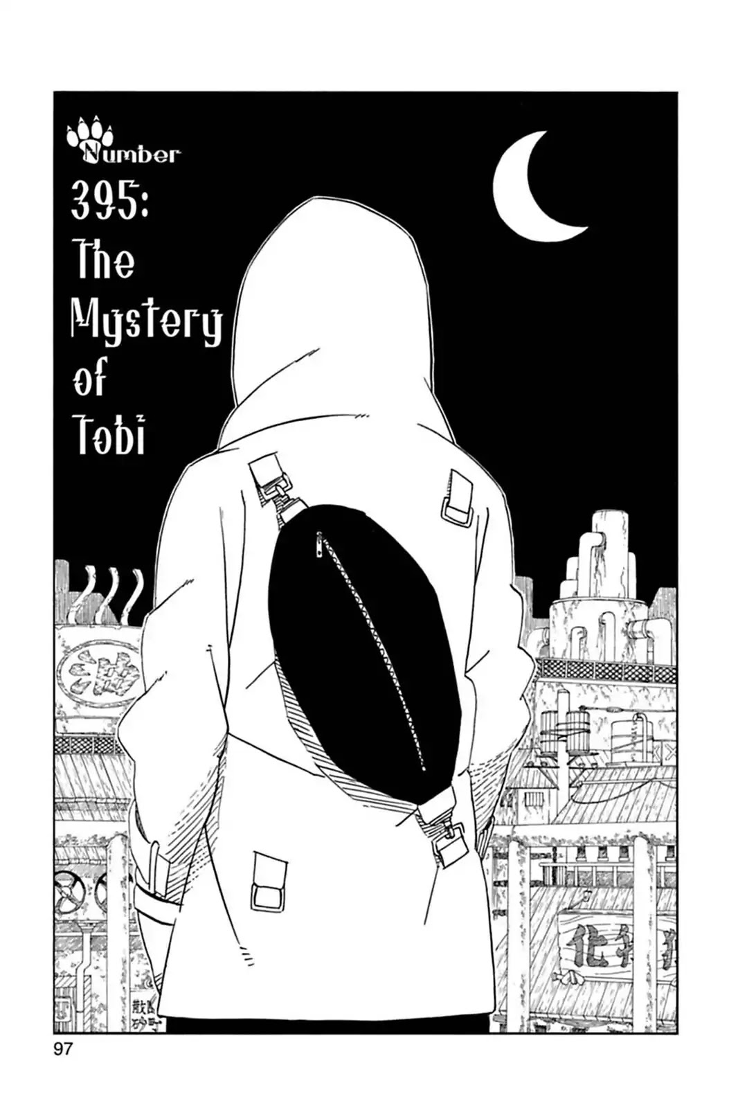 Naruto Chapter 395 page 1 - Chapter 395: The Mystery Of Tobi