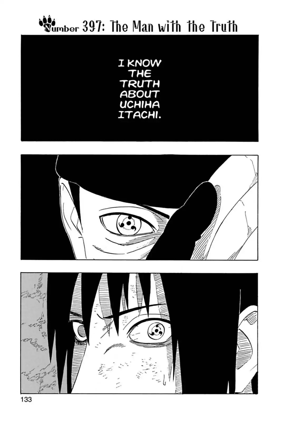 Naruto Chapter 397 page 1 - Chapter 397: The Man With The Truth