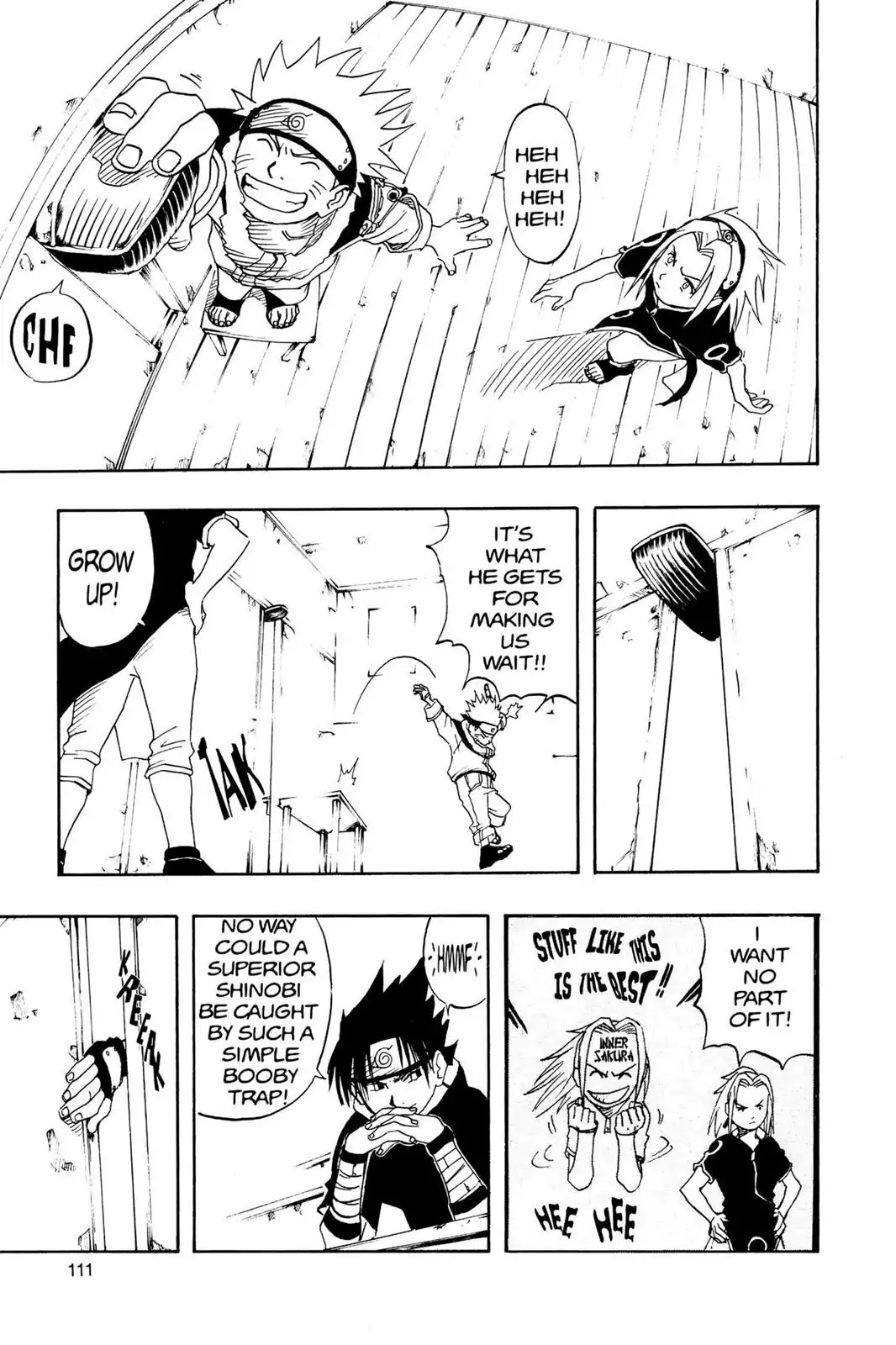 Naruto Chapter 4 page 3 - Chapter 4: Hatake Kakashi!!