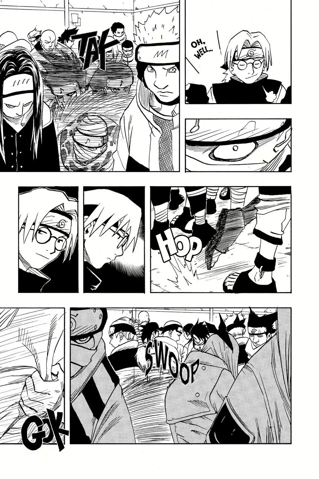 Naruto Chapter 40 page 3 - Chapter 40: The First Test