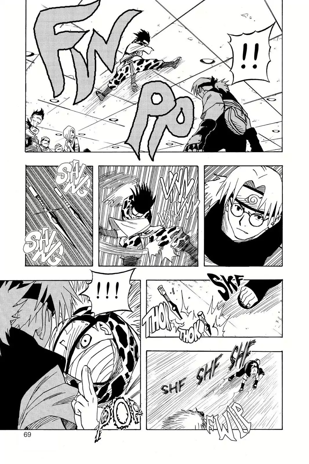 Naruto Chapter 40 page 5 - Chapter 40: The First Test