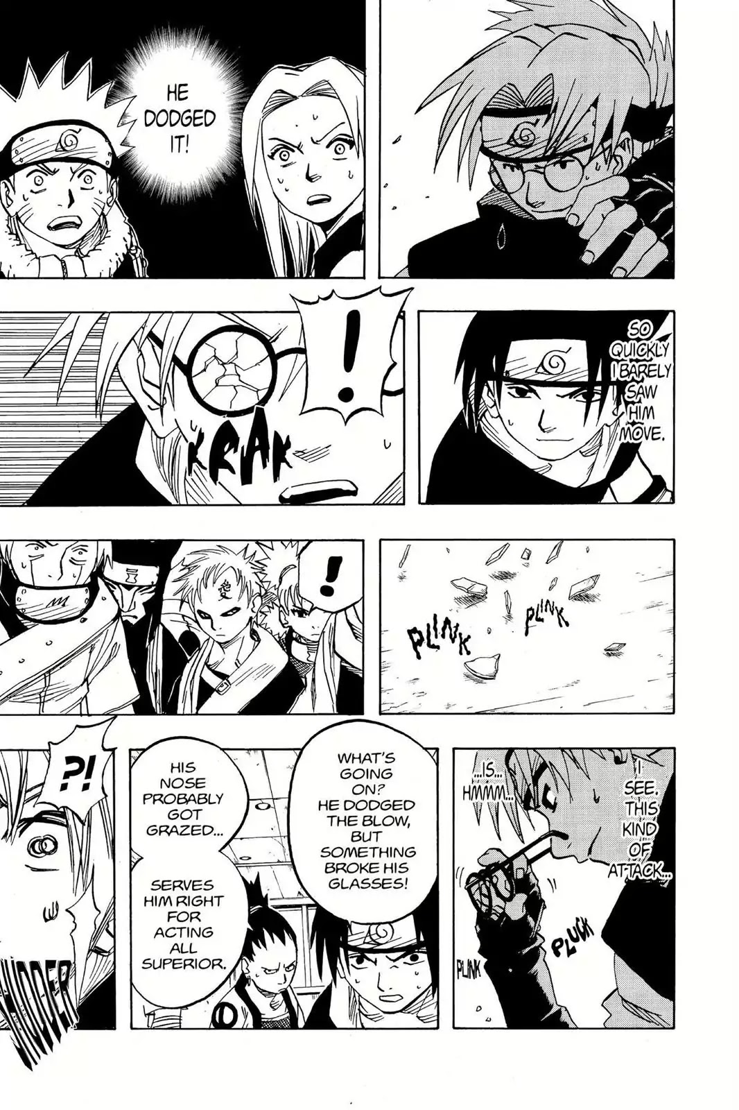 Naruto Chapter 40 page 7 - Chapter 40: The First Test
