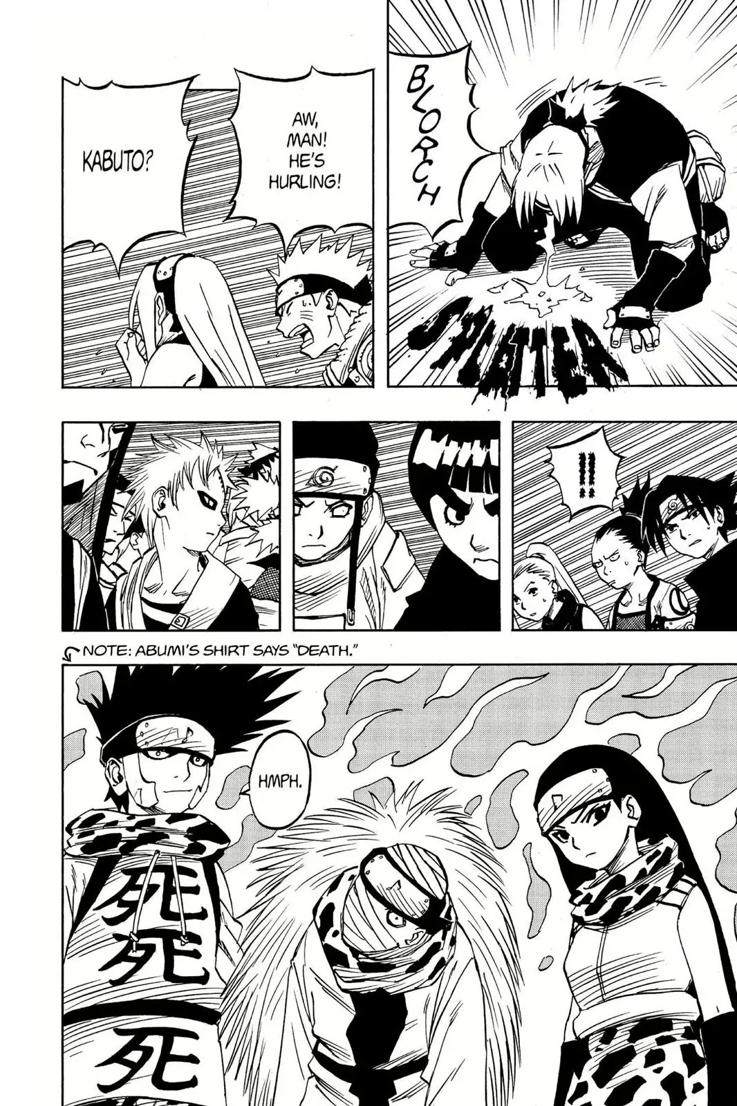 Naruto Chapter 40 page 8 - Chapter 40: The First Test