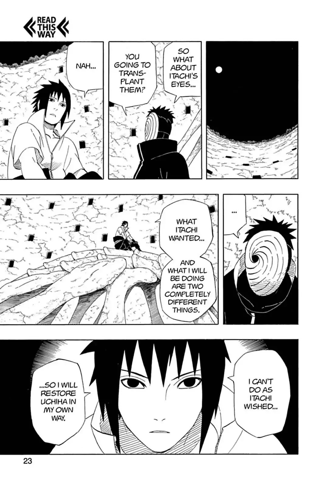 Naruto Chapter 403 page 24 - Chapter 403: Tears