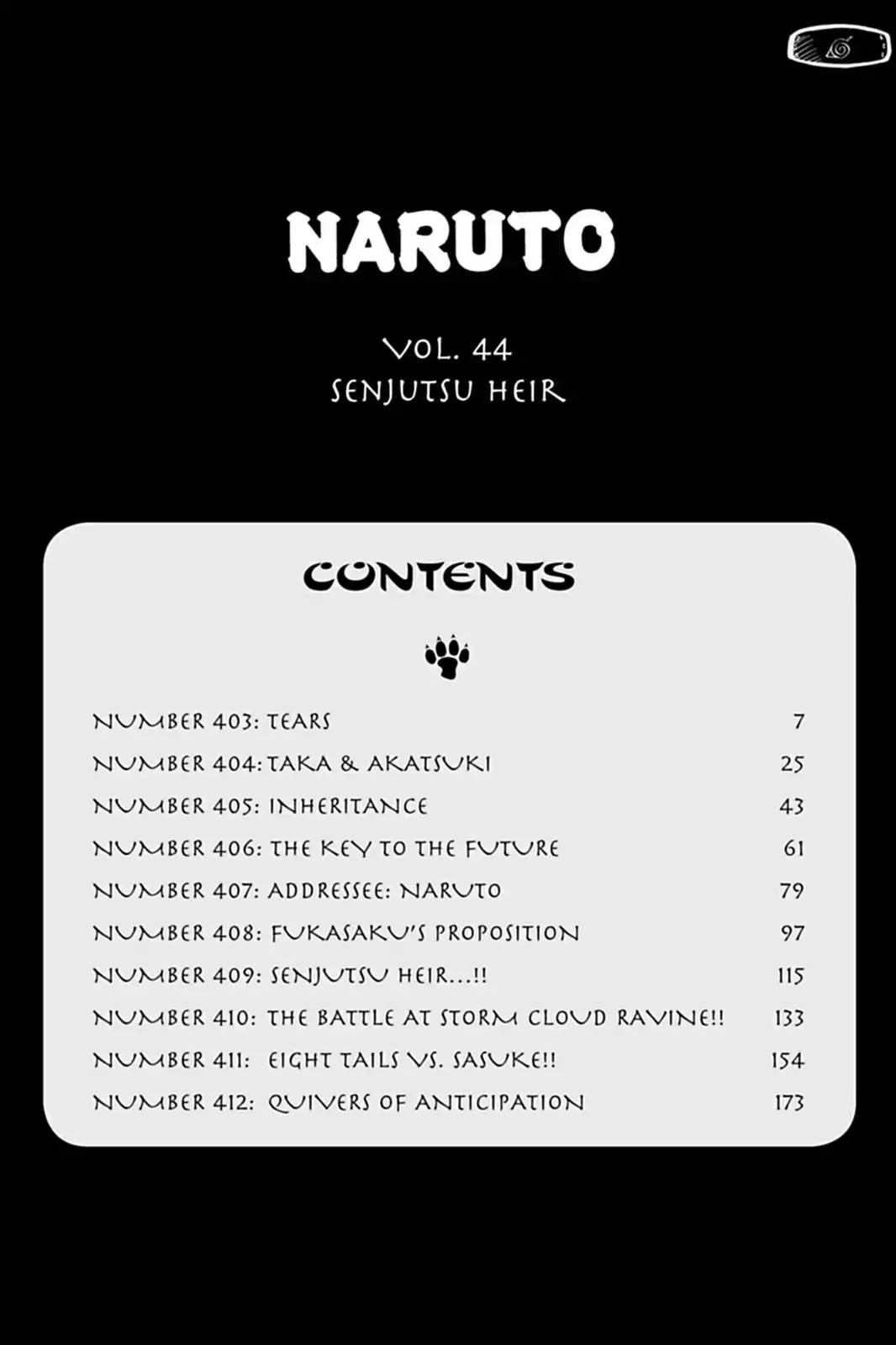 Naruto Chapter 403 page 7 - Chapter 403: Tears