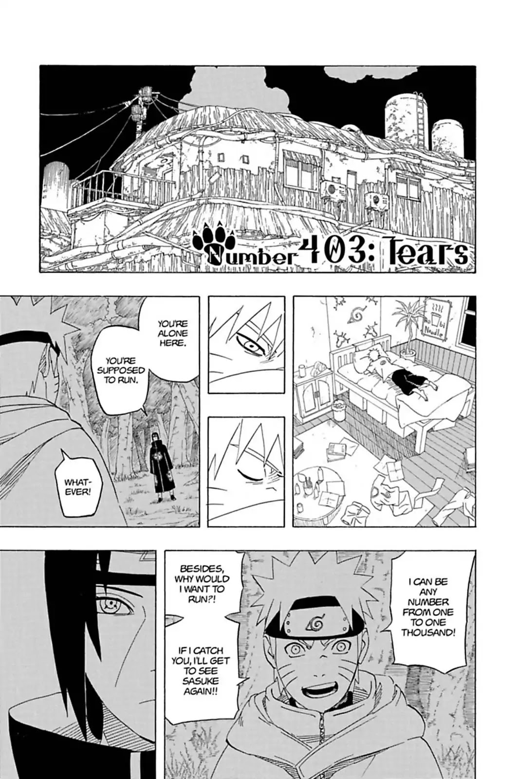 Naruto Chapter 403 page 8 - Chapter 403: Tears