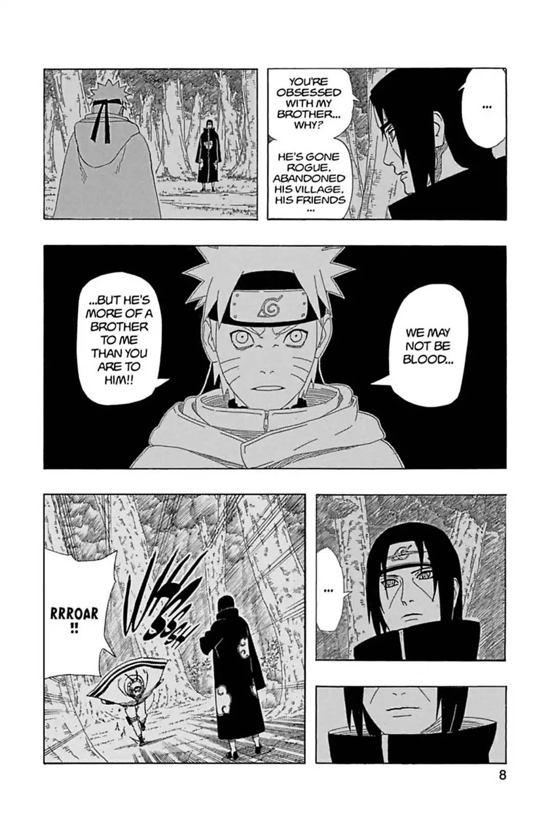 Naruto Chapter 403 page 9 - Chapter 403: Tears