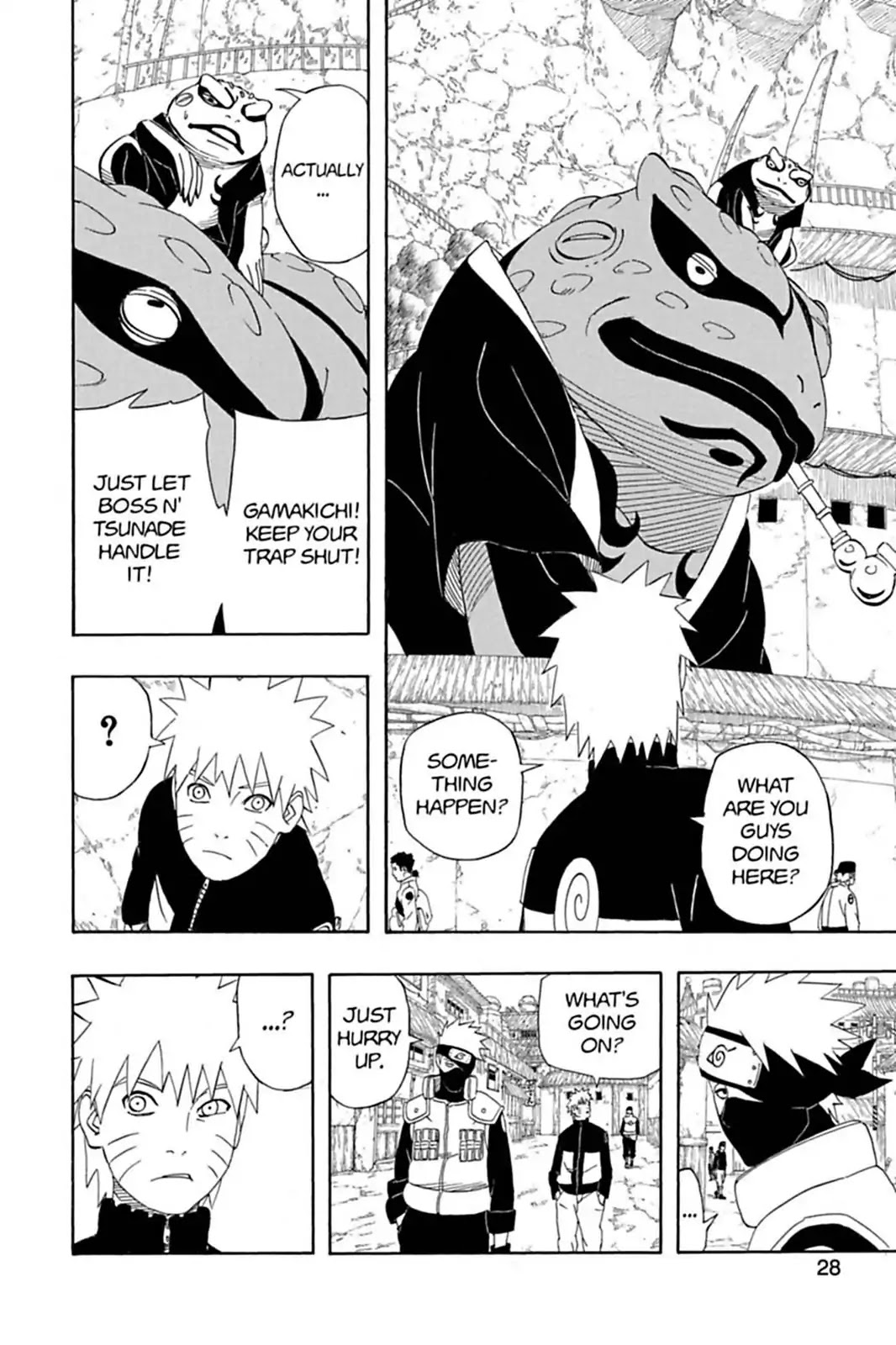 Naruto Chapter 404 page 4 - Chapter 404: Taka & Akatsuki