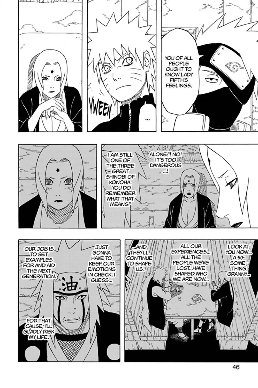 Naruto Chapter 405 page 4 - Chapter 405: Inheritance