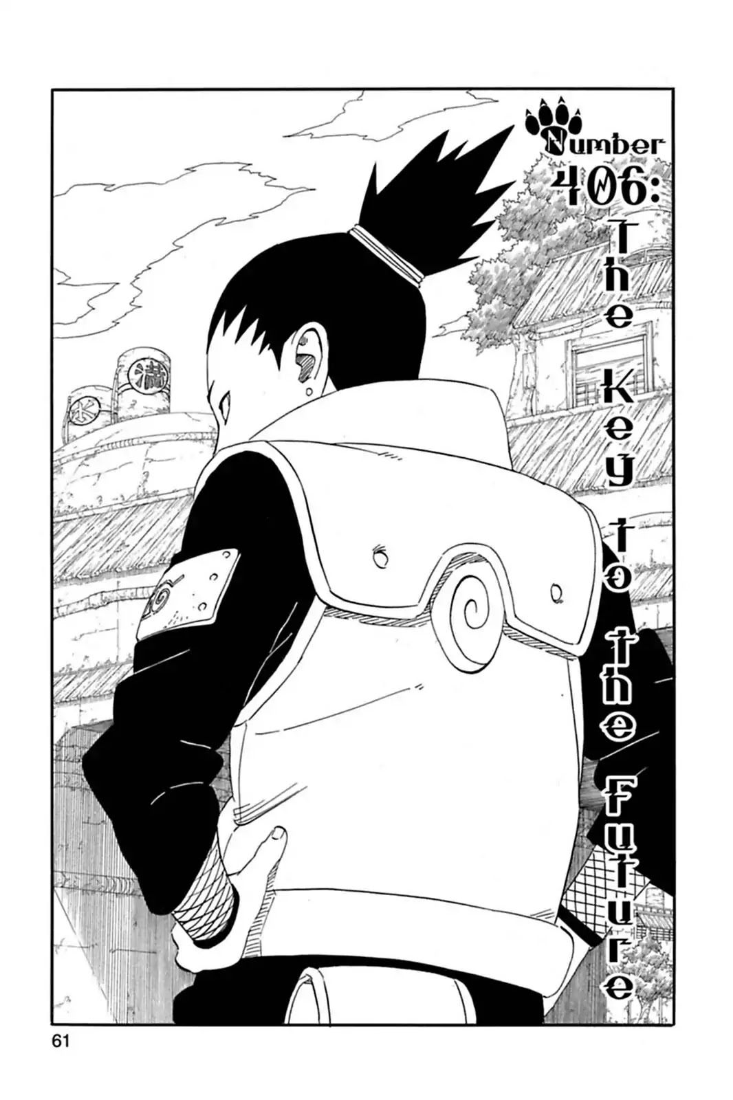 Naruto Chapter 406 page 1 - Chapter 406: The Key To The Future