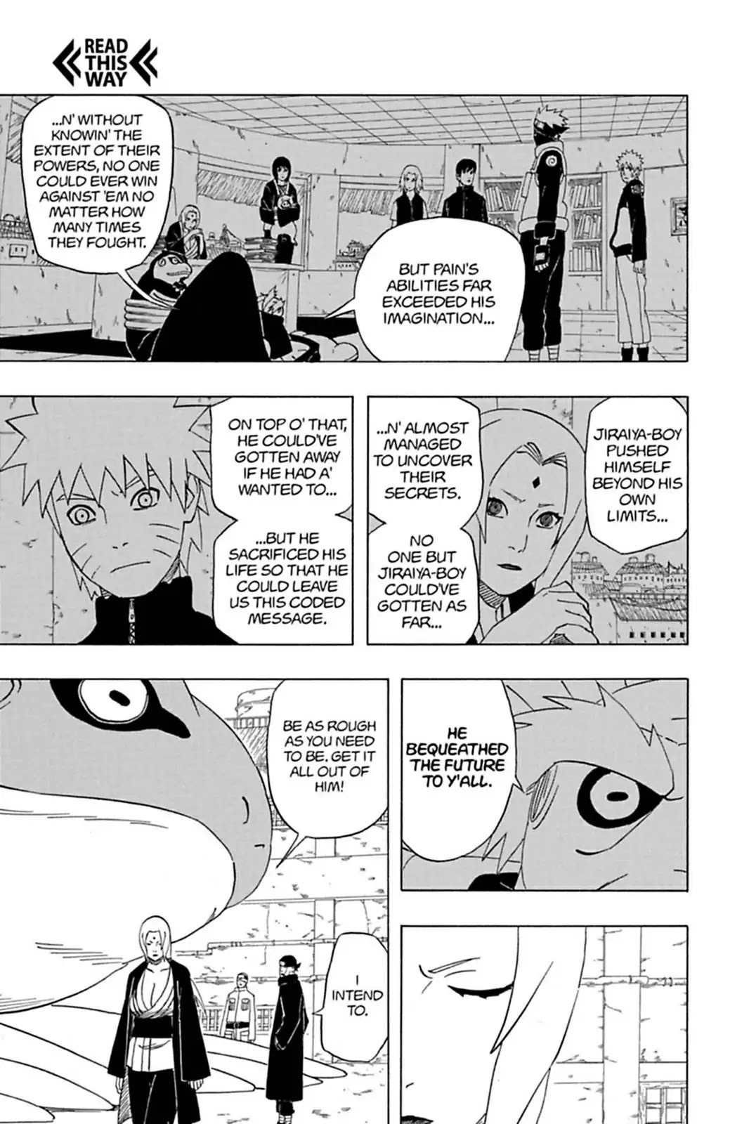 Naruto Chapter 406 page 3 - Chapter 406: The Key To The Future