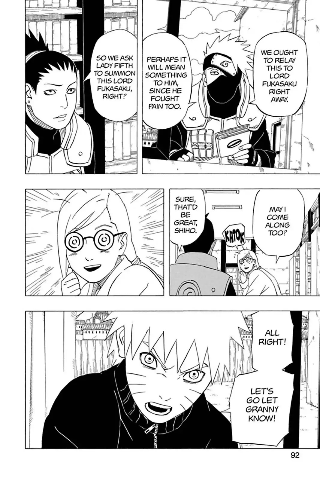 Naruto Chapter 407 page 14 - Chapter 407: Address: Naruto