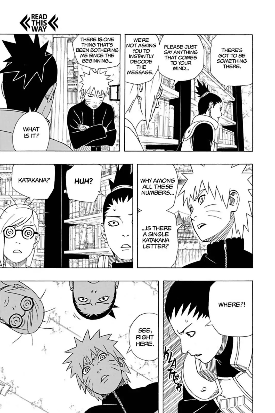 Naruto Chapter 407 page 3 - Chapter 407: Address: Naruto