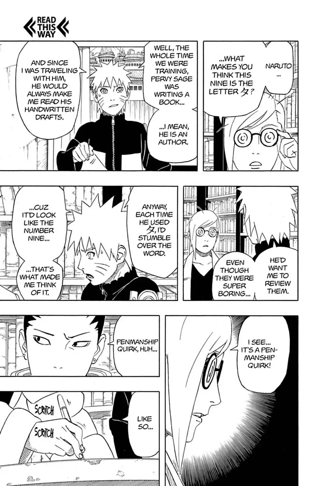 Naruto Chapter 407 page 5 - Chapter 407: Address: Naruto