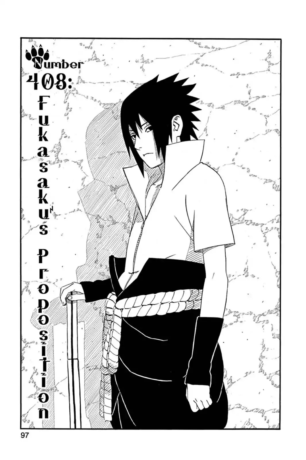 Naruto Chapter 408 page 1 - Chapter 408: Fukasaku's Proposition
