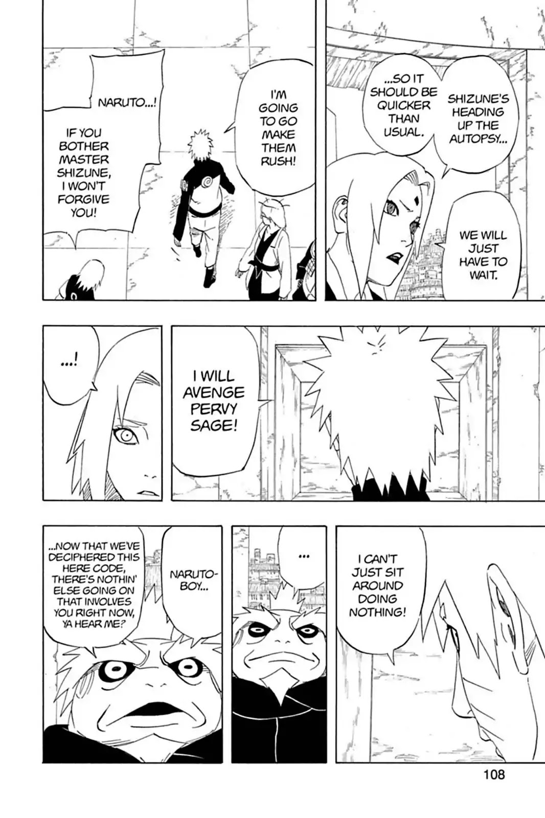 Naruto Chapter 408 page 12 - Chapter 408: Fukasaku's Proposition