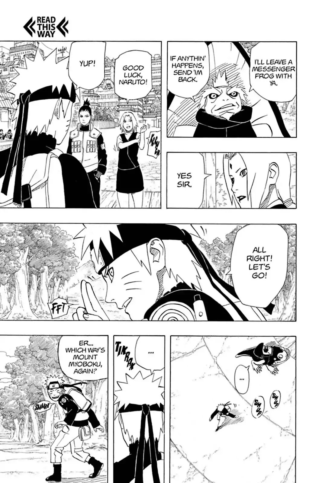 Naruto Chapter 409 page 3 - Chapter 409: Senjutsu Heir...!!