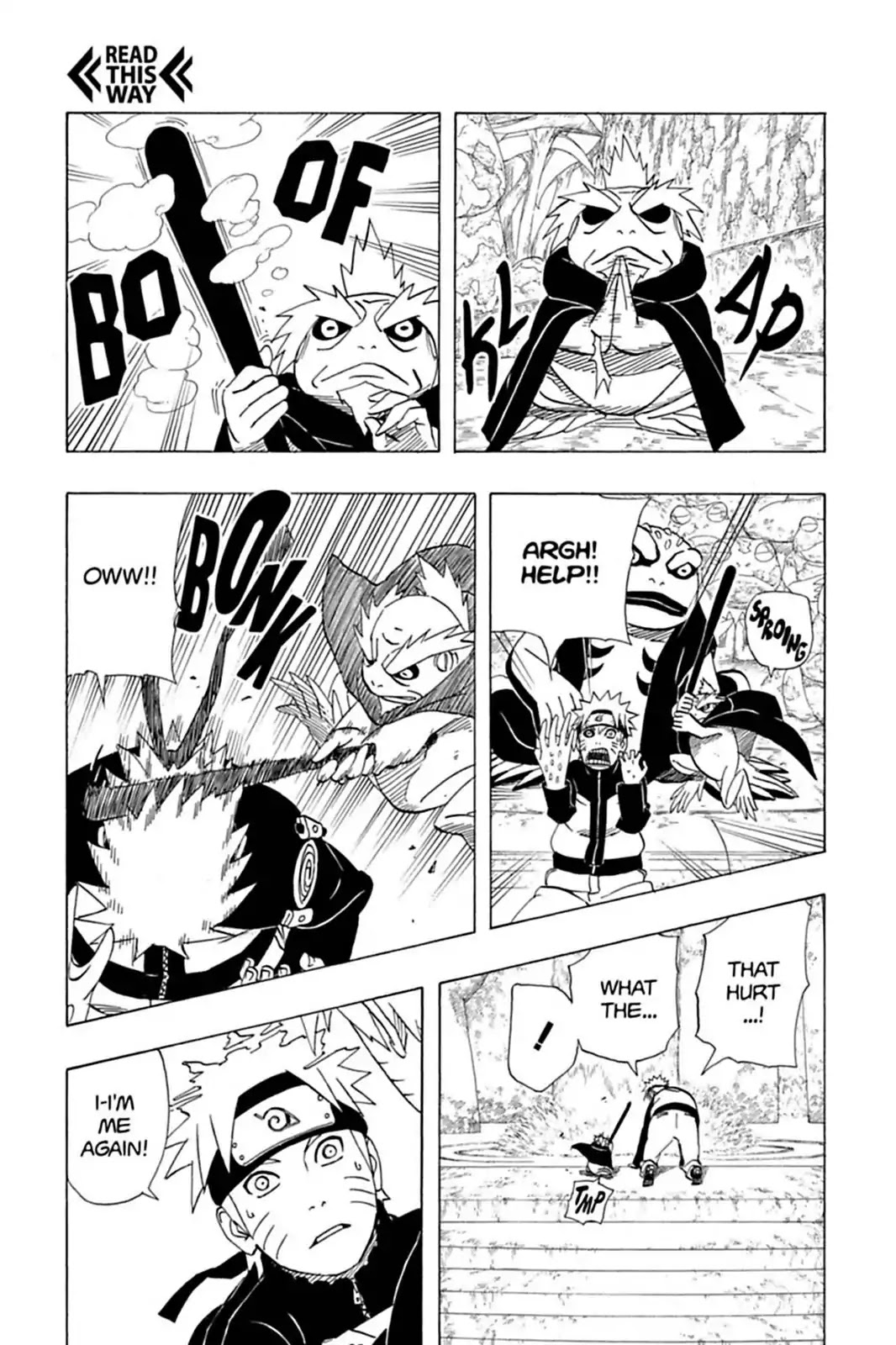Naruto Chapter 410 page 14 - Chapter 410: The Battle At Storm Cloud Ravine!!