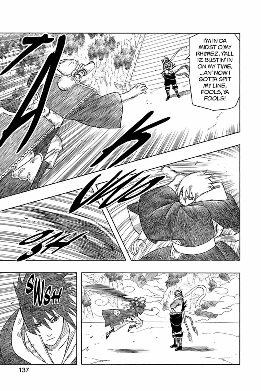 Naruto Chapter 410 page 4 - Chapter 410: The Battle At Storm Cloud Ravine!!