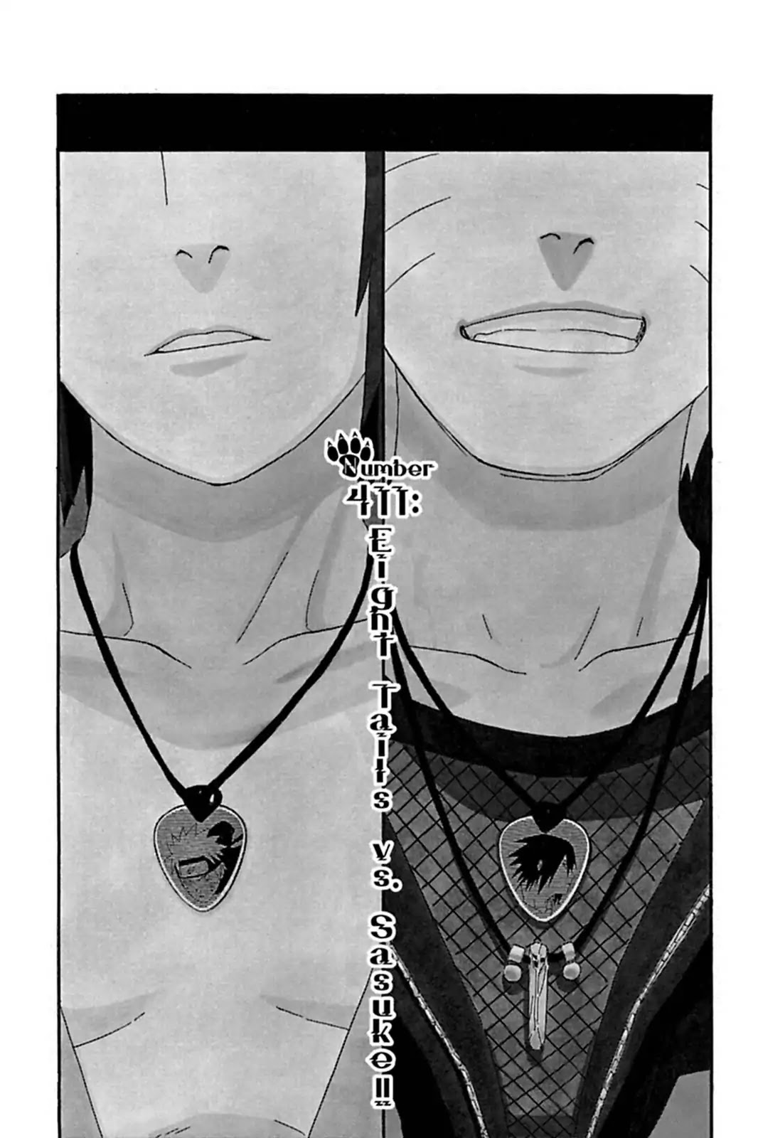 Naruto Chapter 411 page 1 - Chapter 411: Eight Tails Vs Sasuke!!