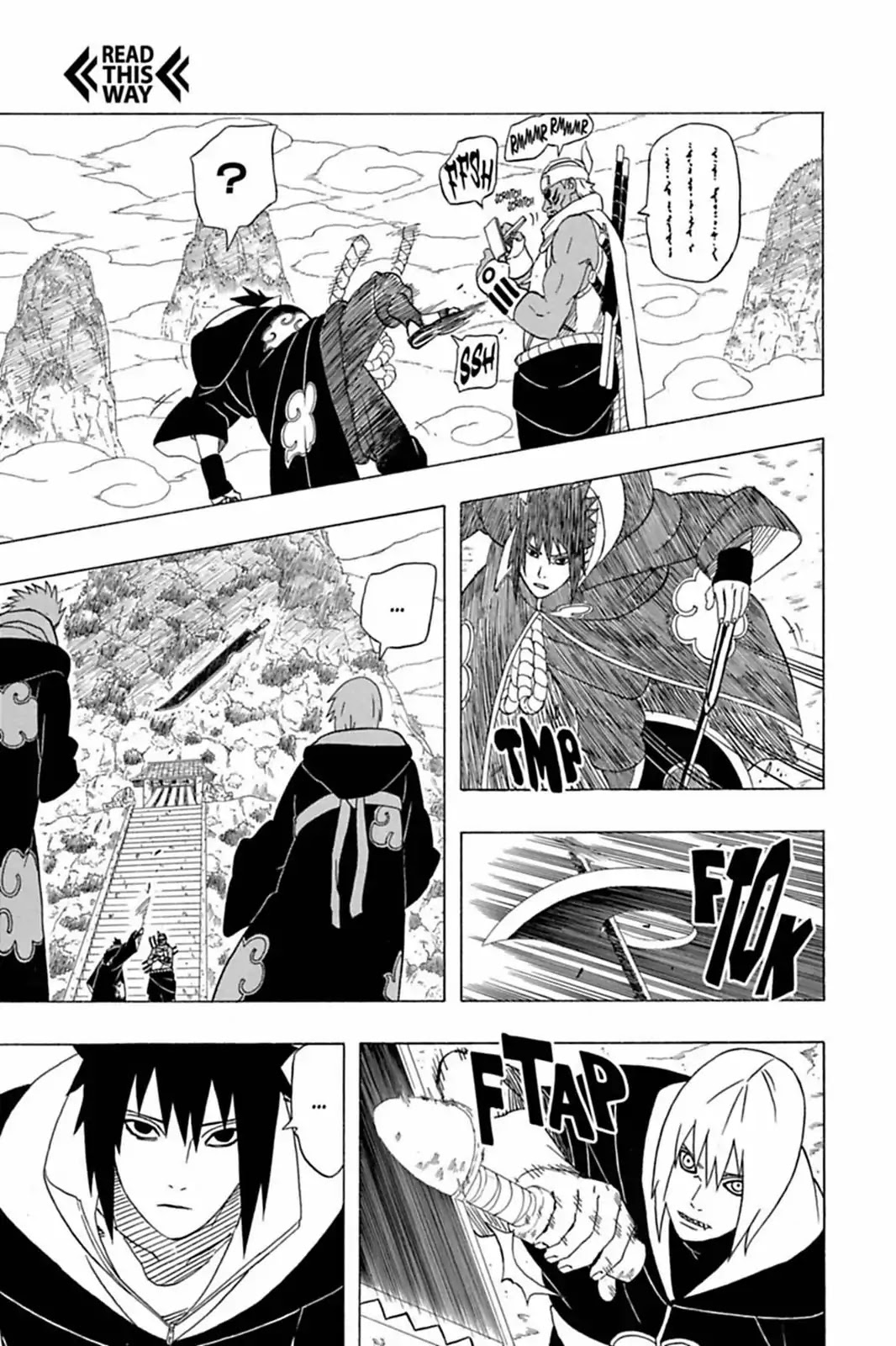 Naruto Chapter 411 page 10 - Chapter 411: Eight Tails Vs Sasuke!!