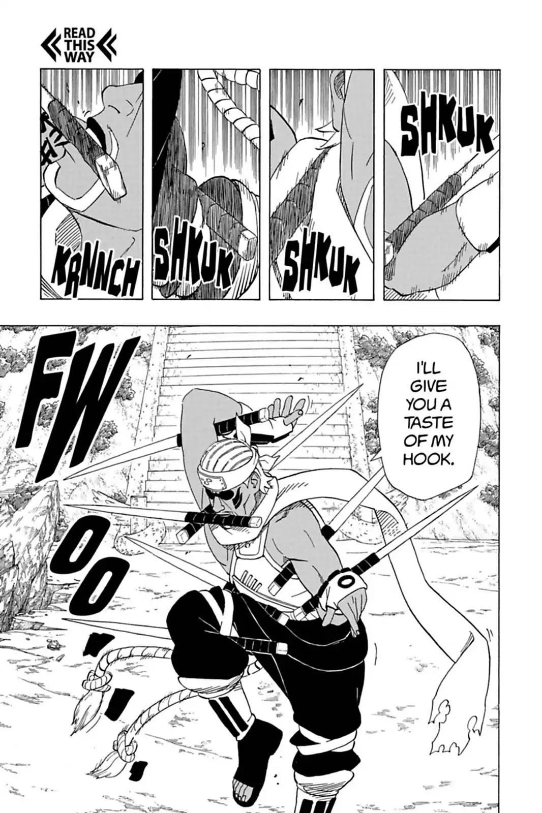 Naruto Chapter 411 page 12 - Chapter 411: Eight Tails Vs Sasuke!!