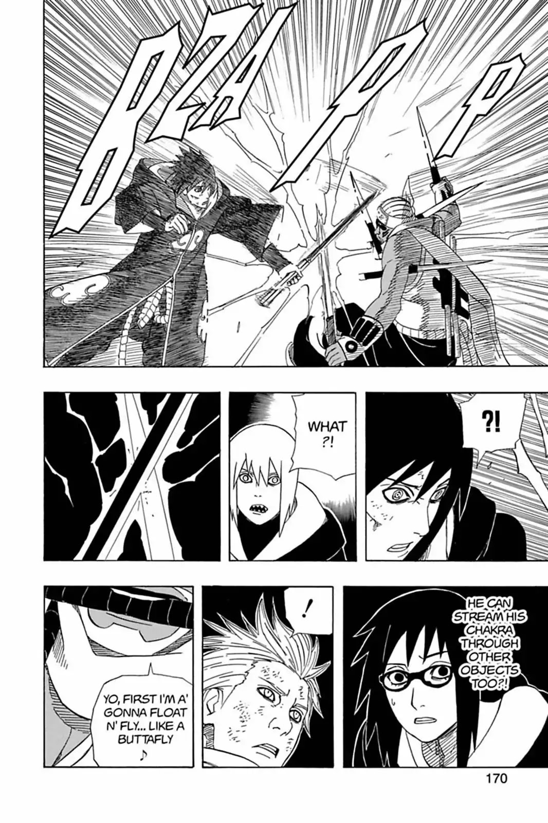 Naruto Chapter 411 page 17 - Chapter 411: Eight Tails Vs Sasuke!!