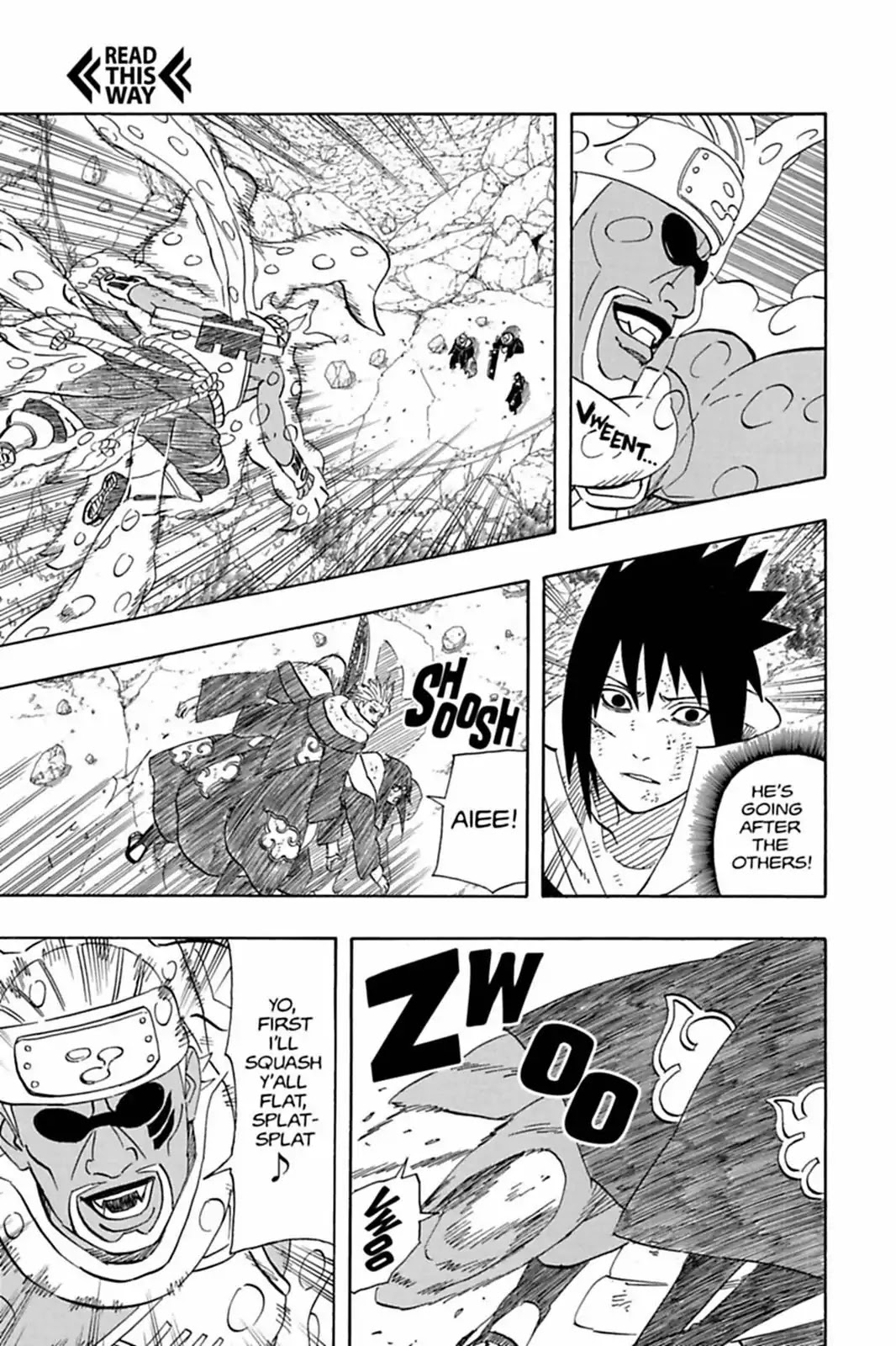Naruto Chapter 413 page 12 - Chapter 413: Crumbling