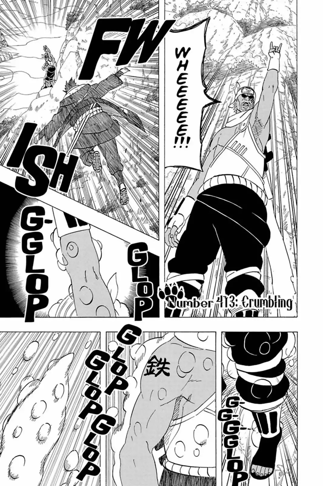 Naruto Chapter 413 page 8 - Chapter 413: Crumbling