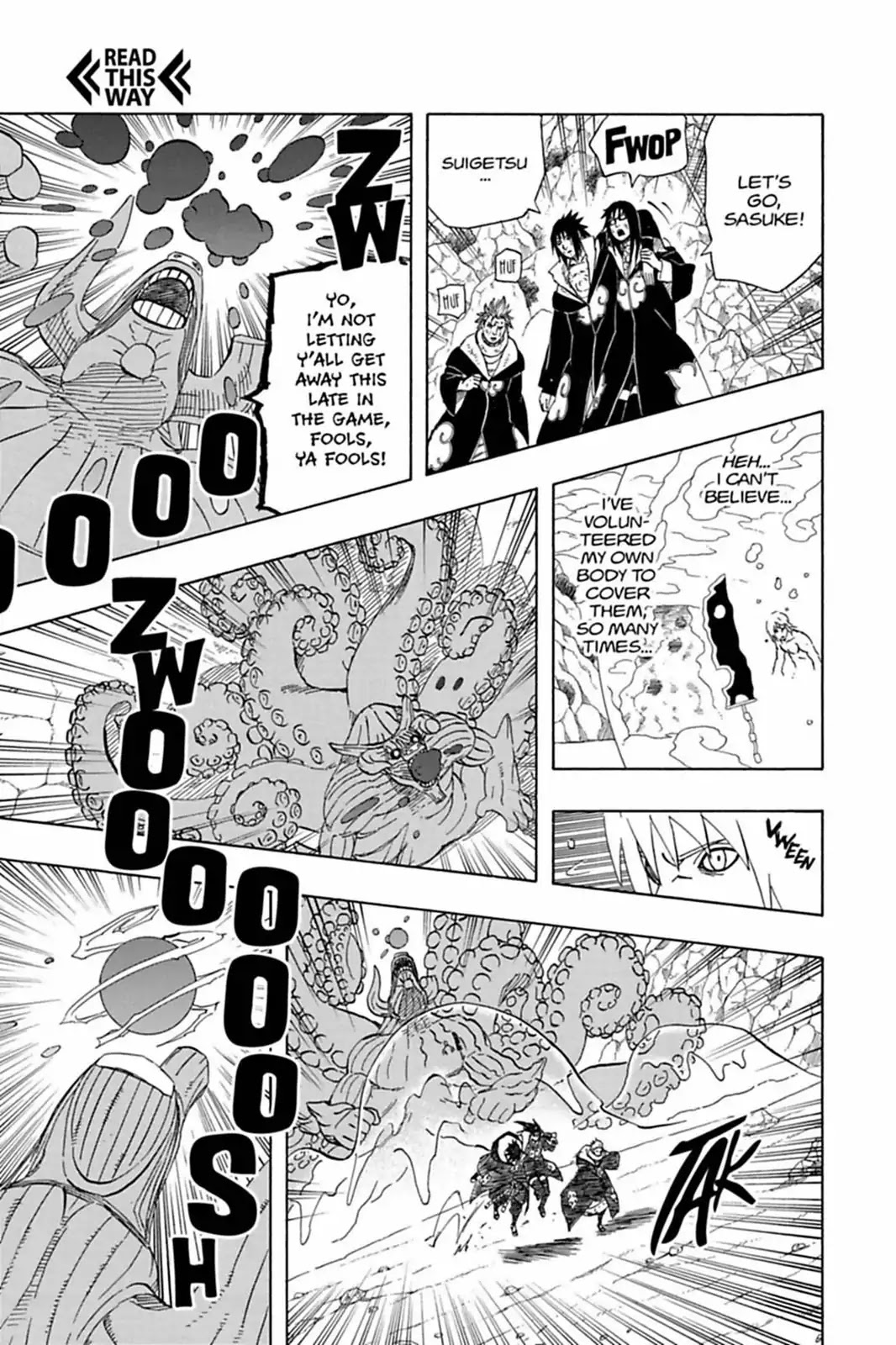 Naruto Chapter 414 page 5 - Chapter 414: Raging Bull