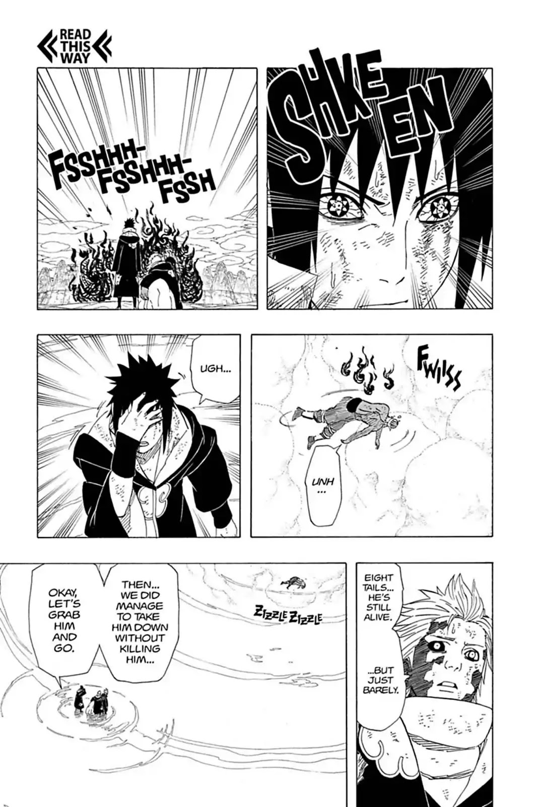 Naruto Chapter 415 page 10 - Chapter 415: New Powers!!