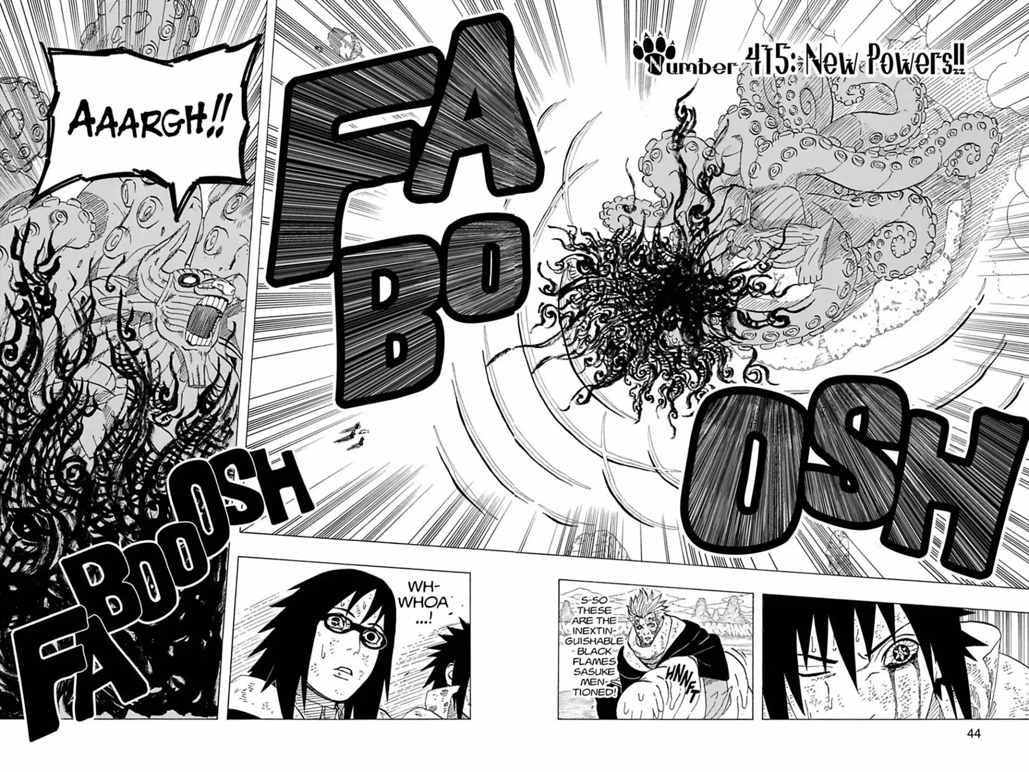 Naruto Chapter 415 page 2 - Chapter 415: New Powers!!