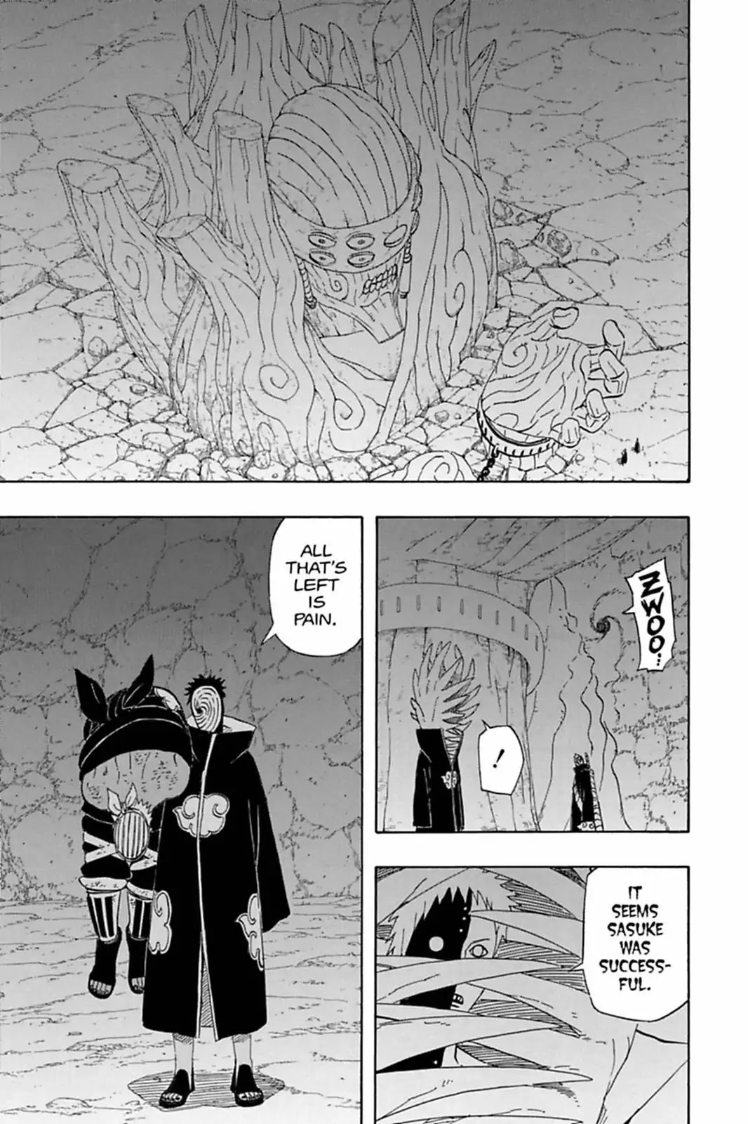 Naruto Chapter 417 page 11 - Chapter 417: Raikage On The Move!!