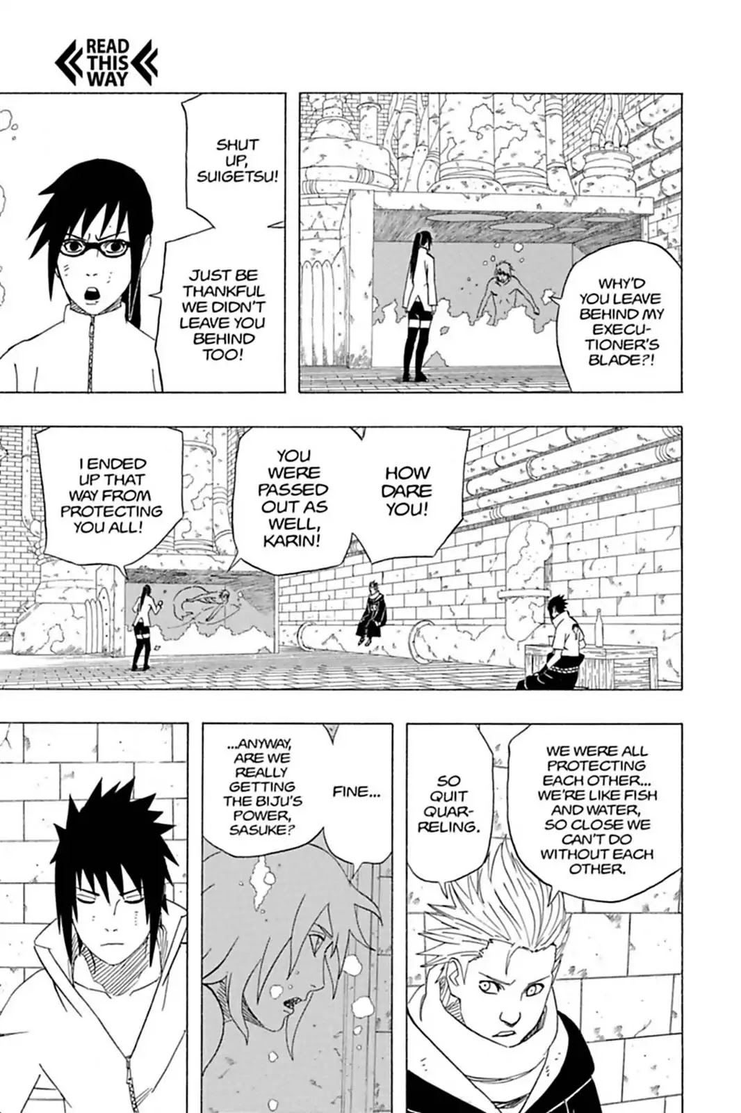 Naruto Chapter 417 page 7 - Chapter 417: Raikage On The Move!!