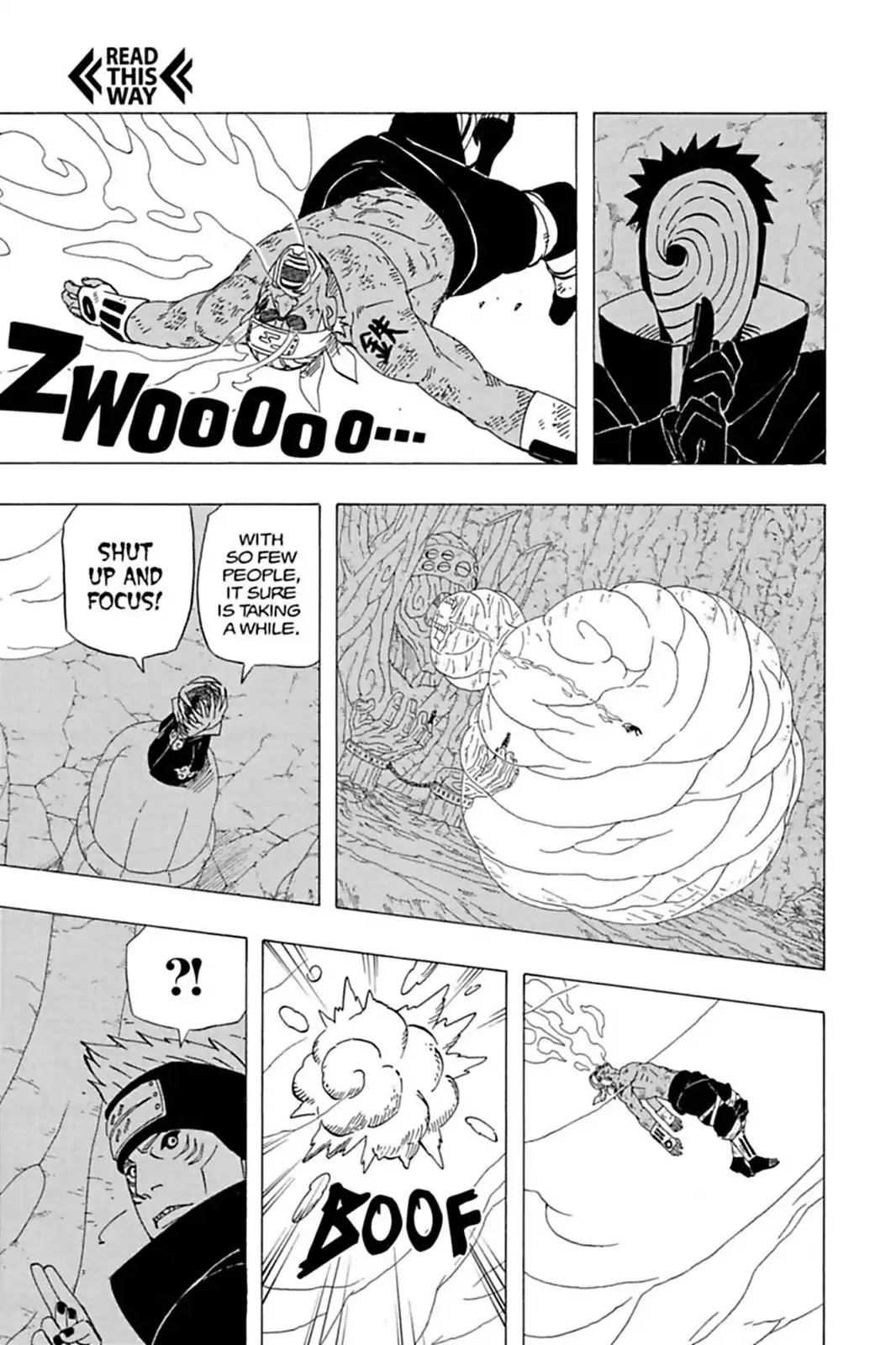 Naruto Chapter 419 page 11 - Chapter 419: Raid!!