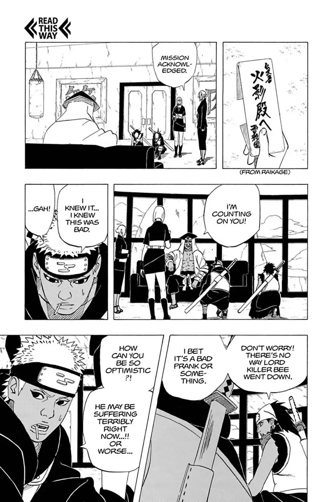 Naruto Chapter 419 page 9 - Chapter 419: Raid!!