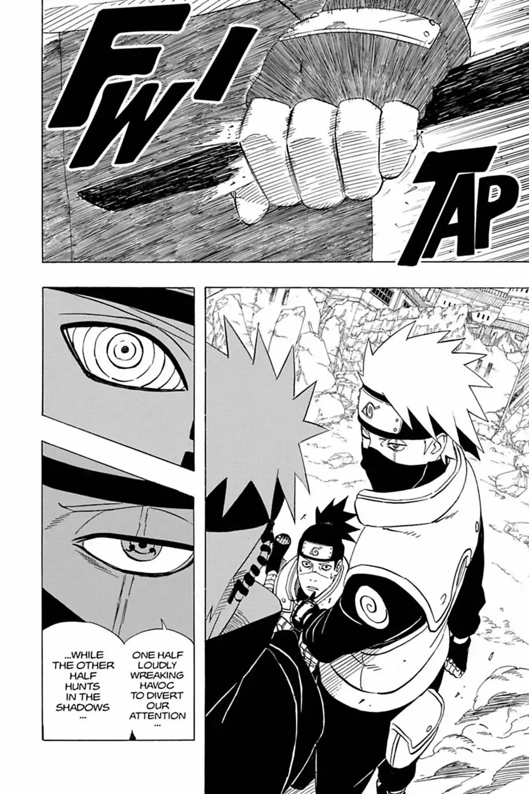 Naruto Chapter 420 page 5 - Chapter 420: Battlefield, Konoha!!