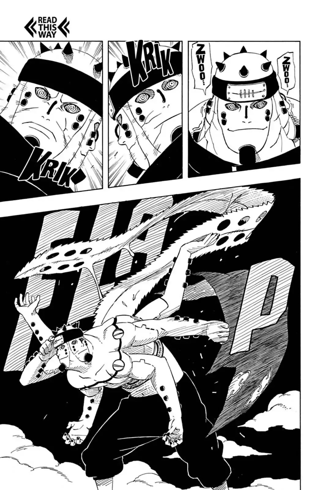 Naruto Chapter 422 page 10 - Chapter 422: Kakashi Vs Pain!!