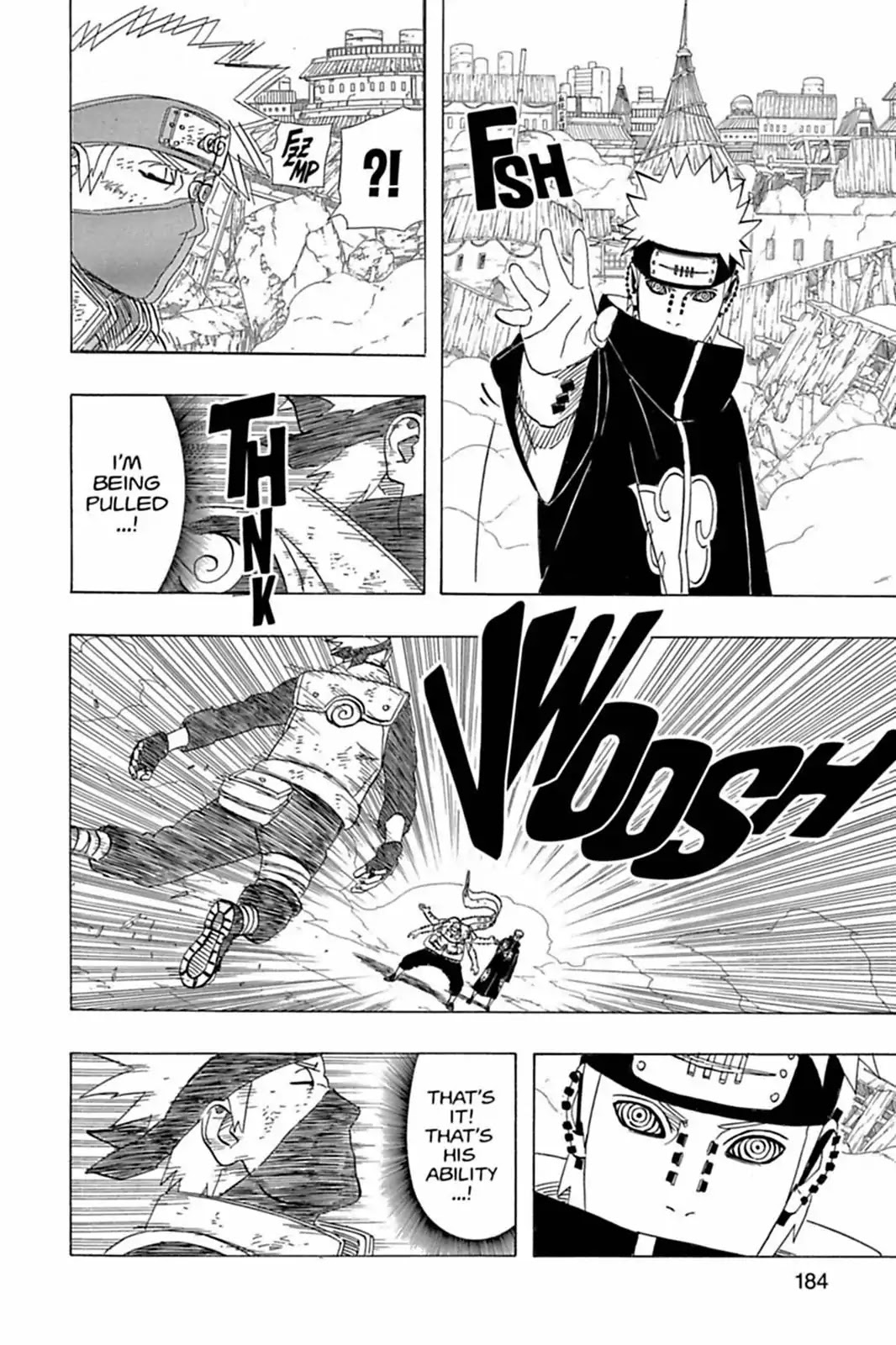Naruto Chapter 422 page 11 - Chapter 422: Kakashi Vs Pain!!