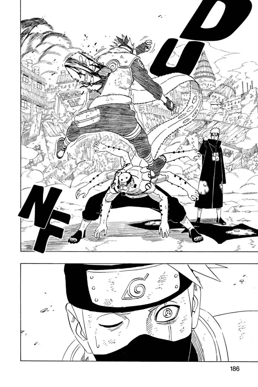 Naruto Chapter 422 page 13 - Chapter 422: Kakashi Vs Pain!!