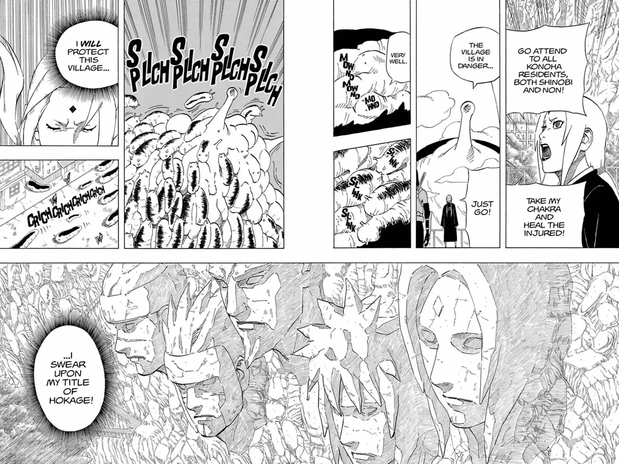 Naruto Chapter 422 page 6 - Chapter 422: Kakashi Vs Pain!!